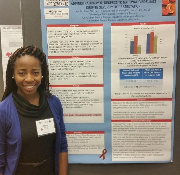 Medical student presents research in Rome