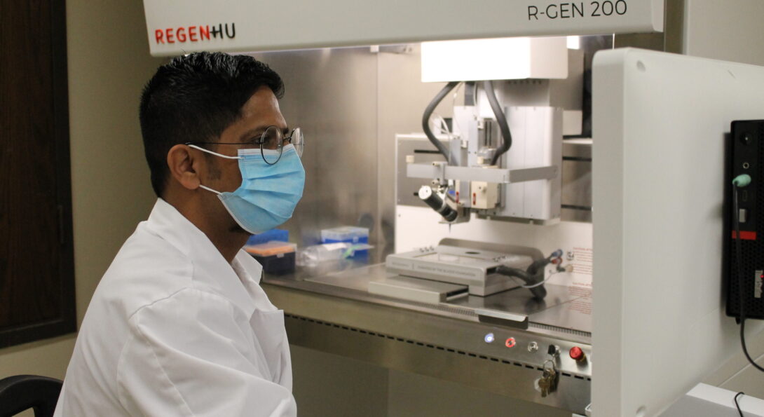 Khatri, Vishal PhD And Bioprinter