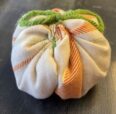 fabric plaid pumpkin