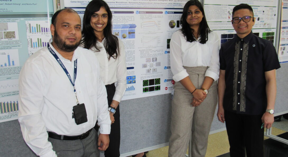 Research Day attendees hear from poster presenter